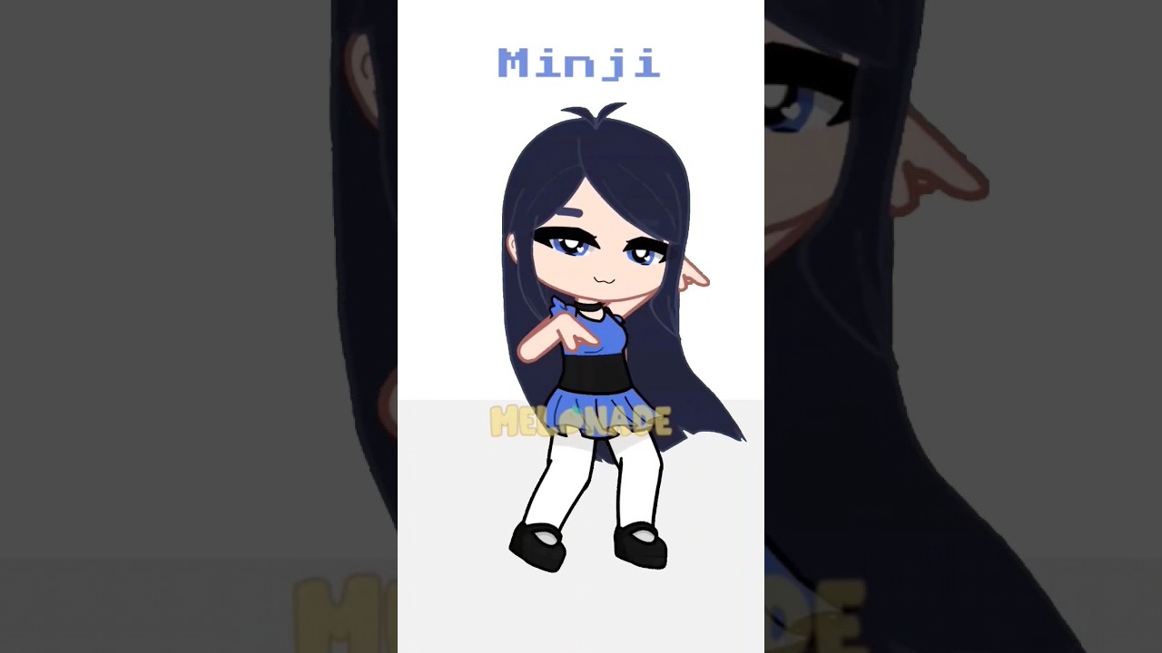 NewJeans (MINJI)- 'Super Shy' Dance Animation | Gacha #imsupershy #newjeans #gacha #supershy