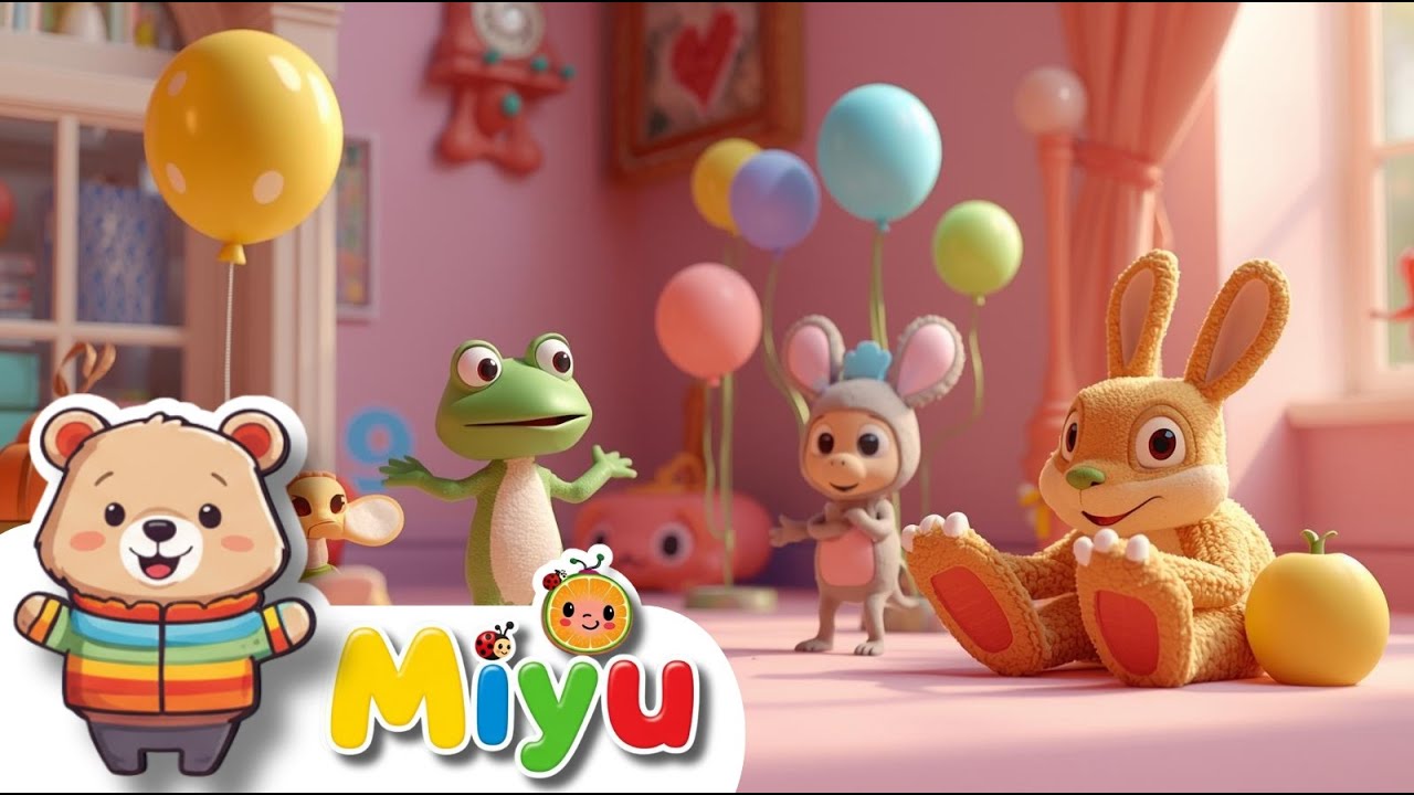🎵✨ Découvre les Membres, les Couleurs et les Métiers avec Miyu - Chansons Pour Enfants ! 🎨🚒👮