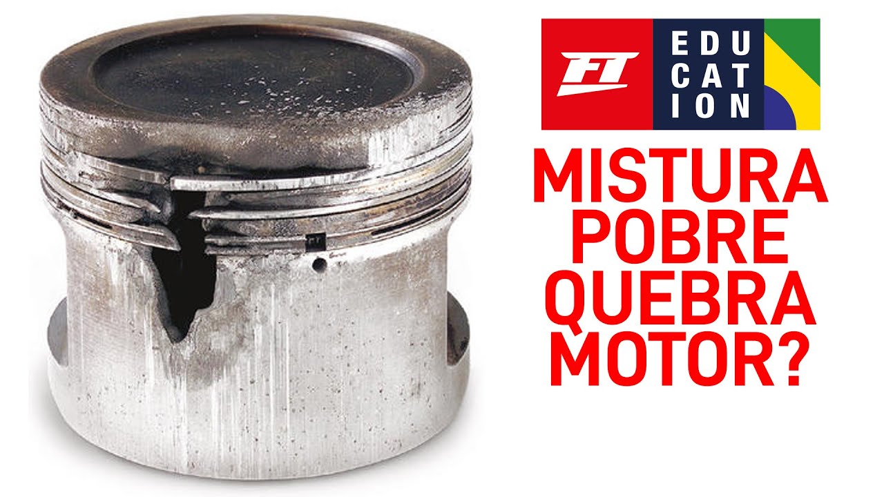 Mistura POBRE realmente quebra motor? Por que? FT. @FT Education - Alta RPM