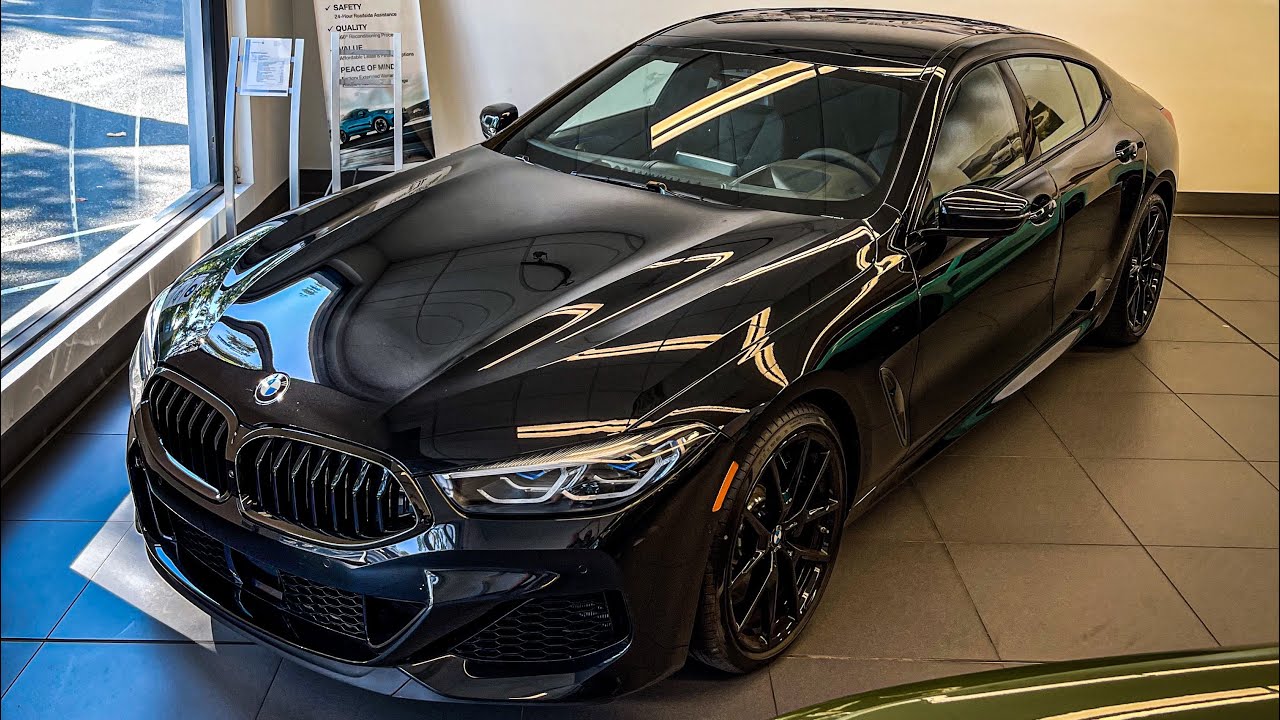 2022 BMW M850i xDrive Gran Coupe is $125000 GORGEOUS SEDAN Walkaround Review