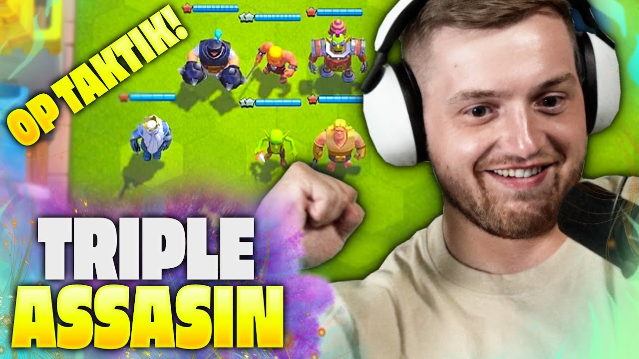 🤯🏆 COMBO KONTERT die ST&Auml;RKSTEN Taktiken! Neue Liga erreicht! K&ouml;nig Upgrade! CR Merge Tactics