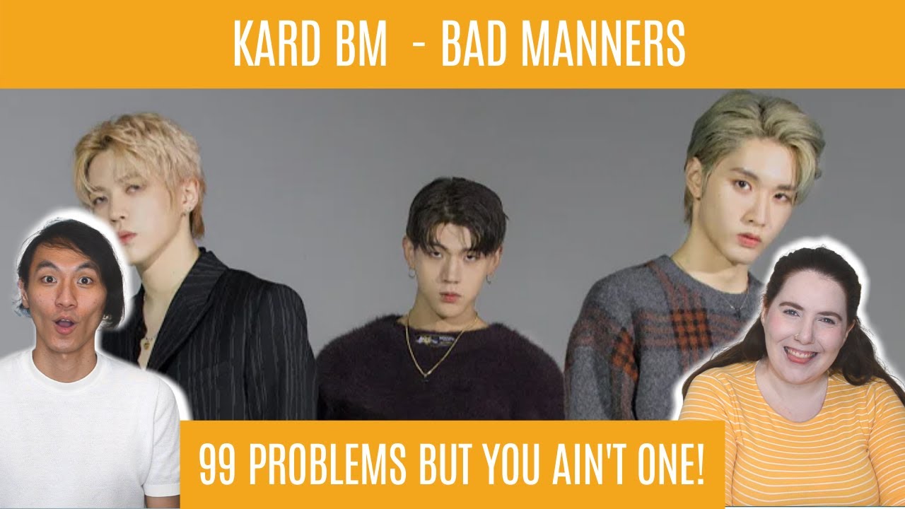 KARD BM BAD MANNERS MV - Reaction