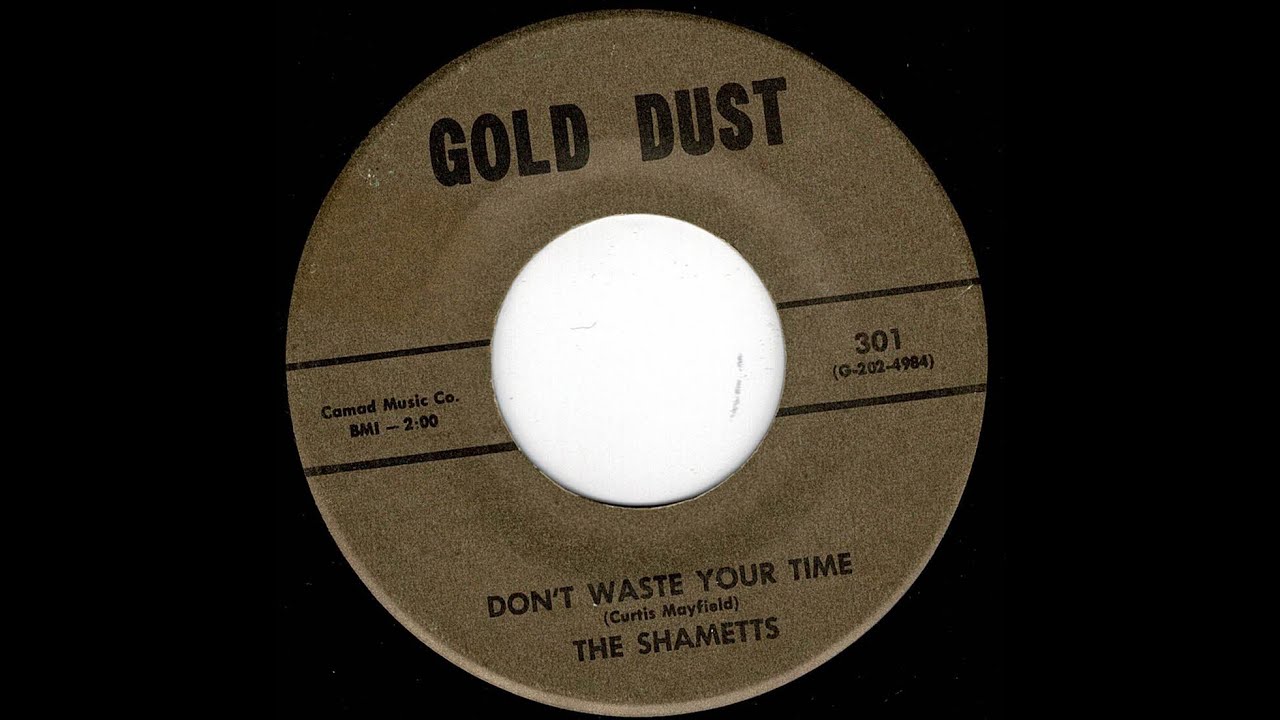The Shametts - Don't Waste Your Time - (Gold Dust)