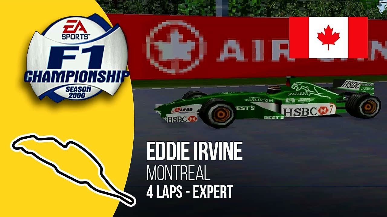 F1 Championship Season 2000 PS1: Montreal - Eddie Irvine (Expert)
