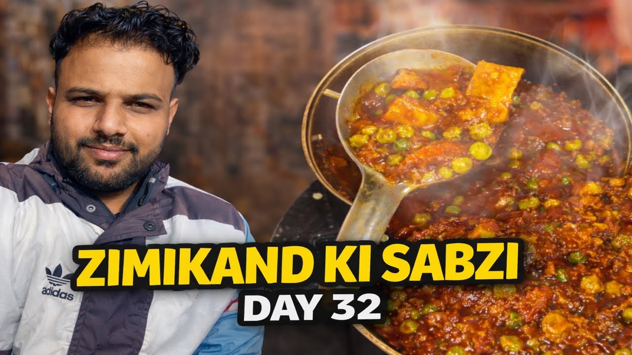 ZIMIKAND KI SABZI 😋 | DAY 32