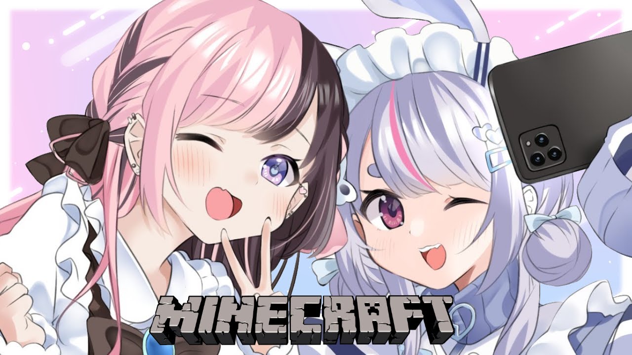 【Minecraft】ひなーのと一緒にトラップ改良！【ぶいすぽ/兎咲ミミ】