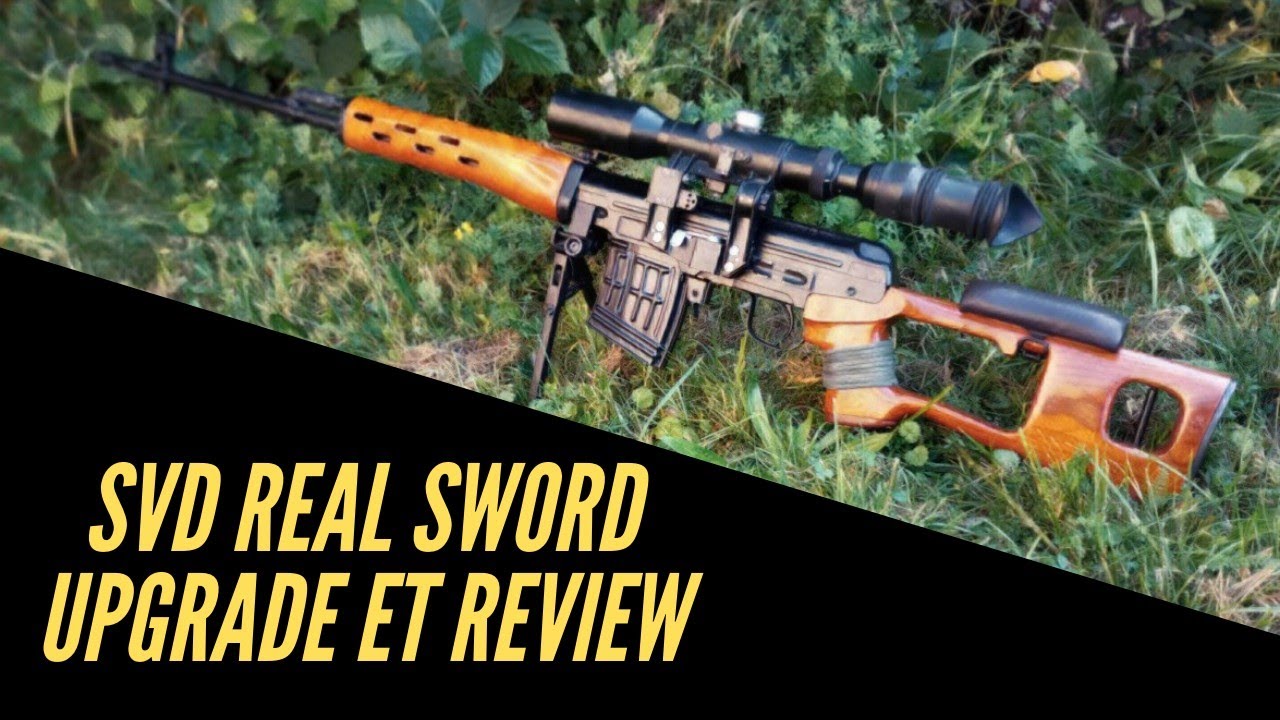 AIRSOFT : S1E41 quelles optimisations pour le SVD real sword ?