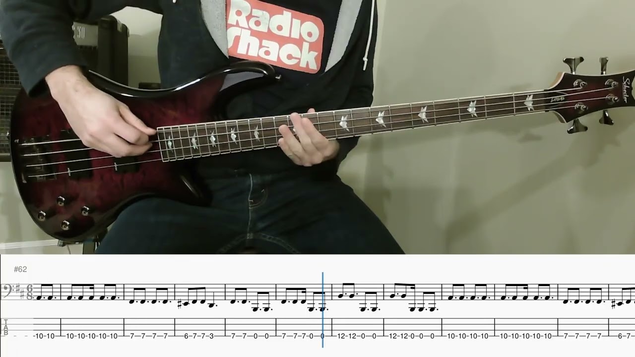 Cult of Luna - The Great Migration (bass cover with tab)