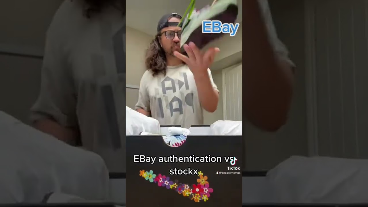 Аутентификация eBay против stockx #кроссовки #кроссовкоголовый #смешно