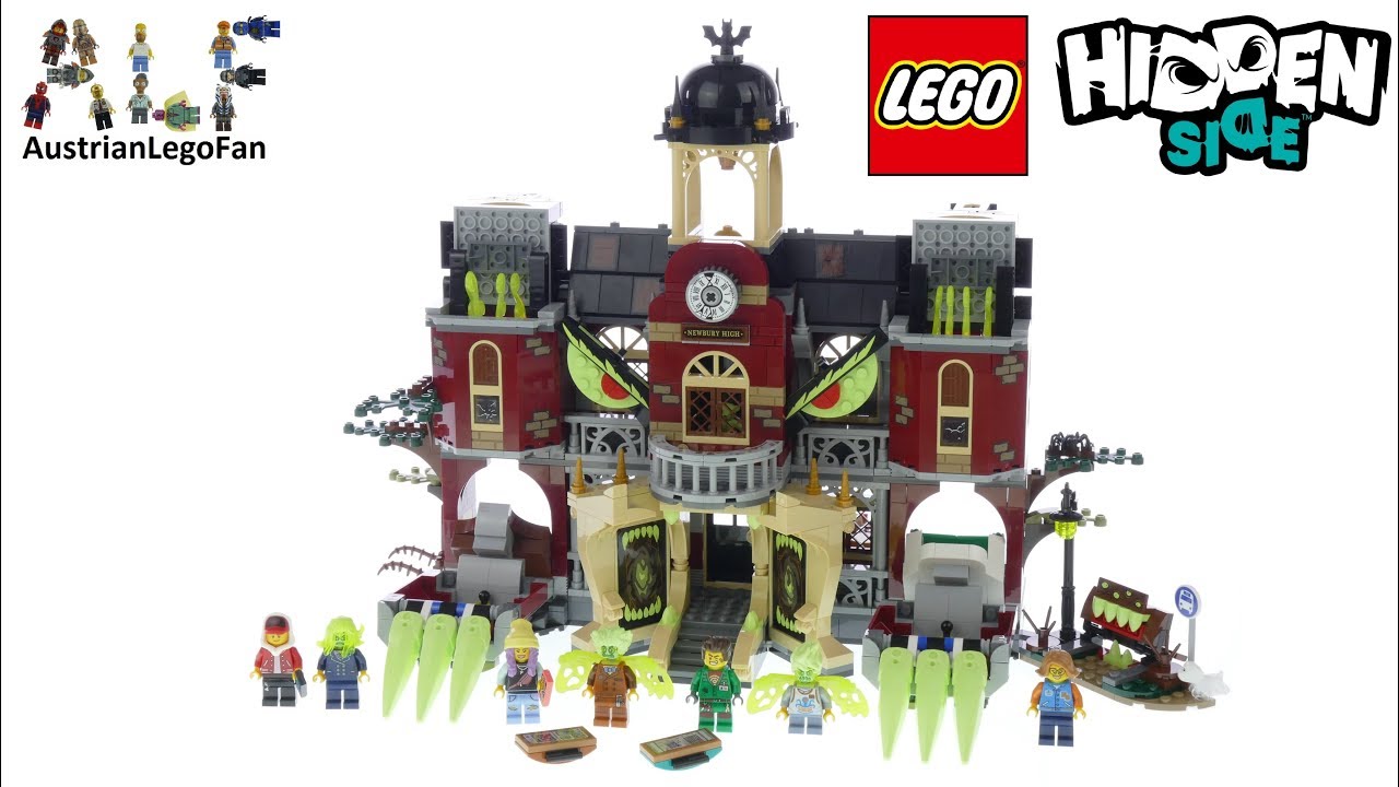 Lego Hidden Side 70425 Newbury Haunted High School Speed Build
