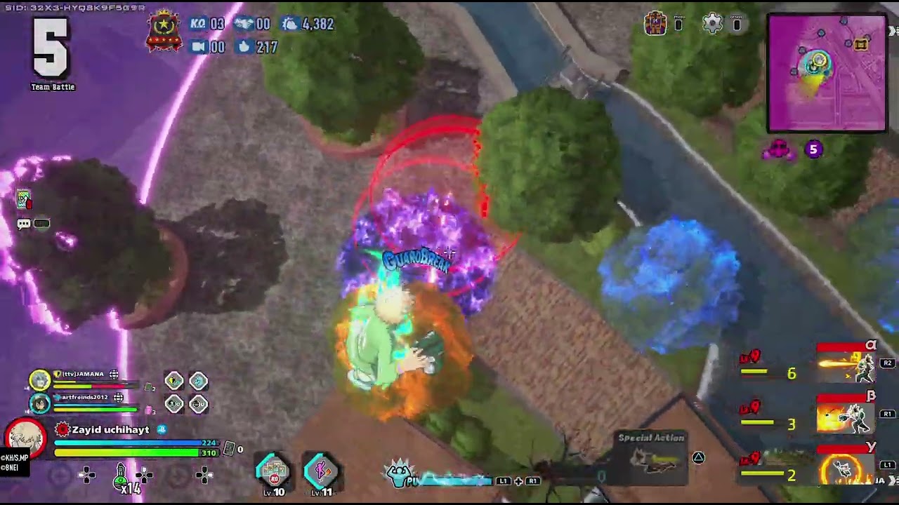 Strike bakuBRO speicail action buff  plus space hop = OP😏🙏🏾
