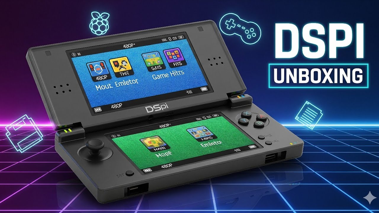 Raspberry Pi DSpi: The Coolest Linux Handheld Yet!