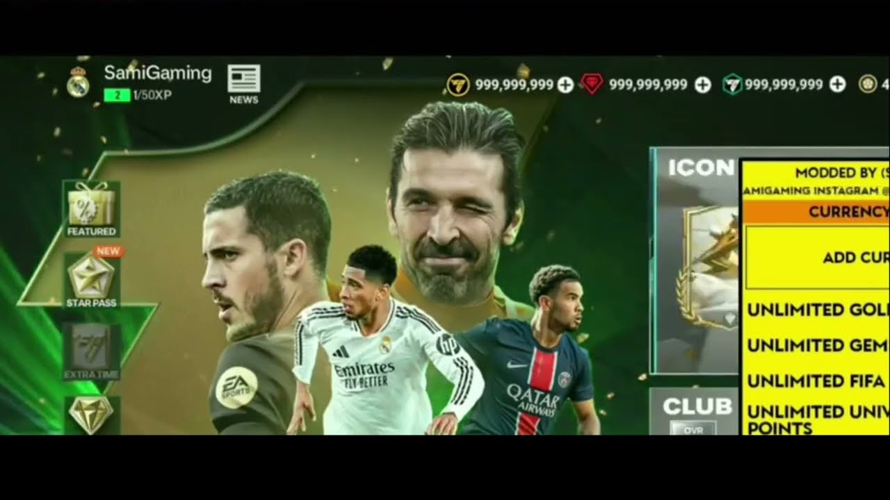 fifa 25 fc mobile soccer mod menu apk auto win free download android ios 2024
