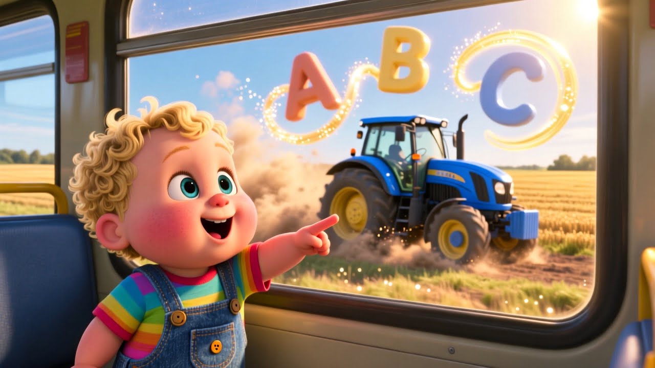 Boom Boom Farm Bus Ride 🚌 | Fun Learning & Play for Kids | Toddler Adventure Video