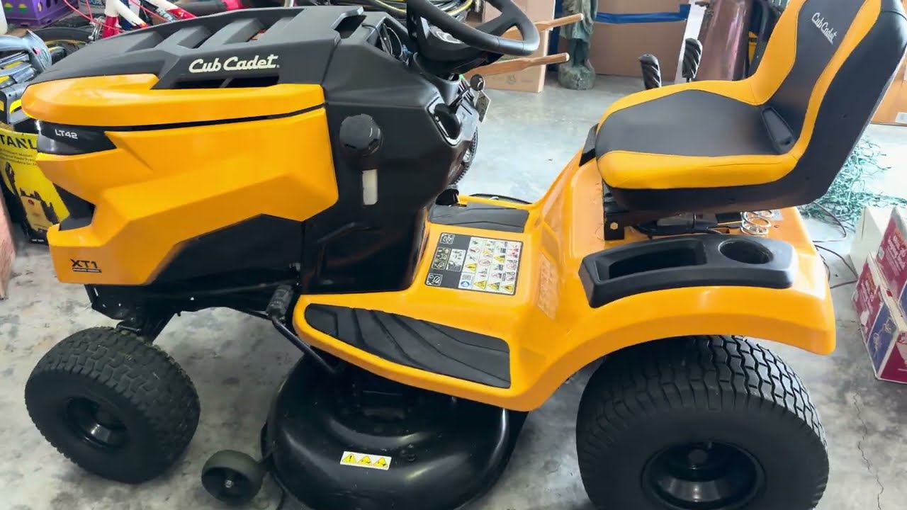 3-5-26 Auction: 2022 Cub Cadet LT42 Riding Mower, Runs Good, 19.5 HP Kohler Engine