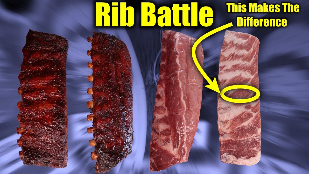 Spare Ribs Vs Baby Back Ribs On The Char-Griller Auto Kamado #CharGriller #Sponsored #bbq