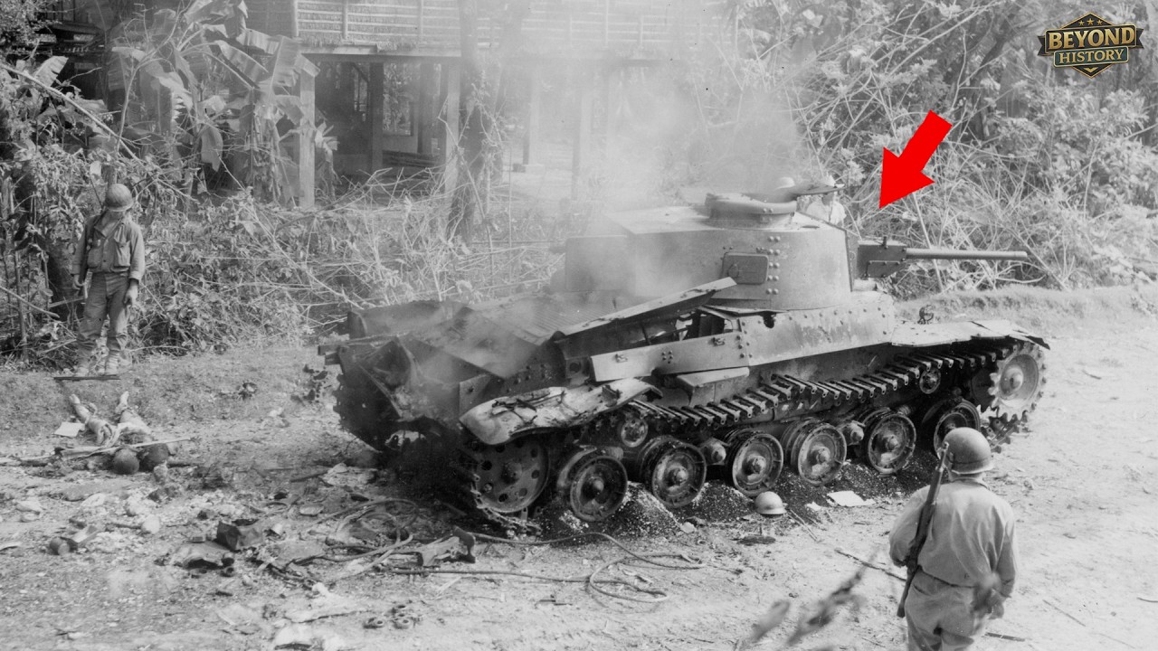 When 8 Japanese Tanks Ambushed One Sherman - This Gunner Did The Impossible