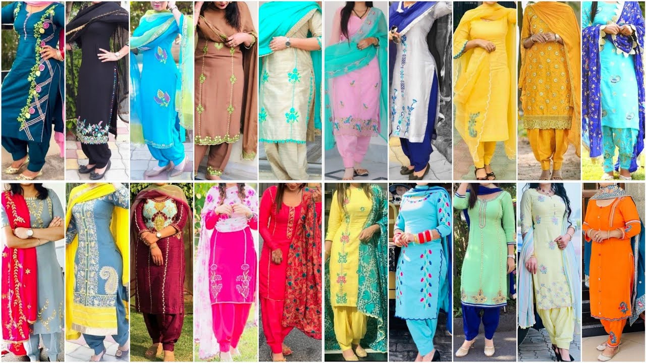 Simple Aur Sobar Punjabi Suit Design Ideas for Girls 2025