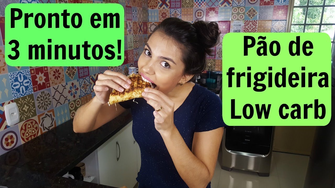 Pão de frigideira Low Carb | Pronto em 3 minutos! | Você Mais Fitness
