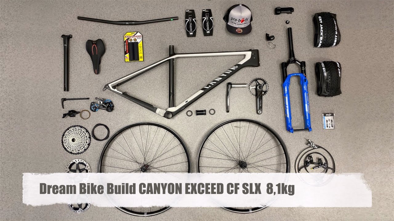 Dream bike build CANYON EXCEED CF SLX 8,1kg, size L