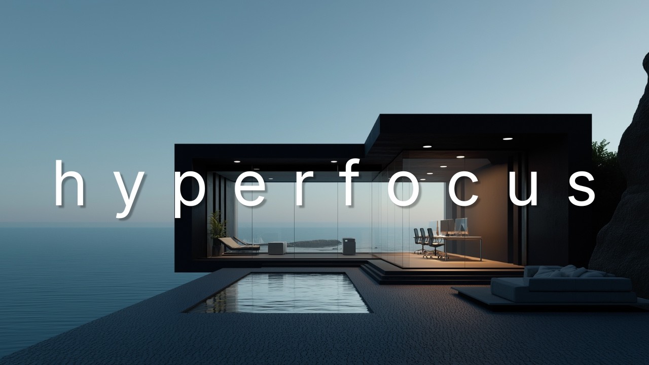 Enter CEO Focus State • Private Ocean Glass Penthouse Deep Work Session