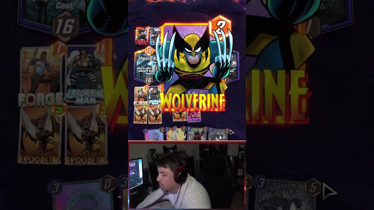 FORGE BUFFS C5 DECK IN MARVEL SNAP! #marvelsnap #marvelsnapgameplay #shorts