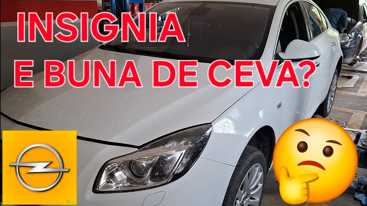 OPEL INSIGNIA , SCHIMB AMBREIAJ SI GARNITURA POMPA ULEI , FOARTE IMPORTANT