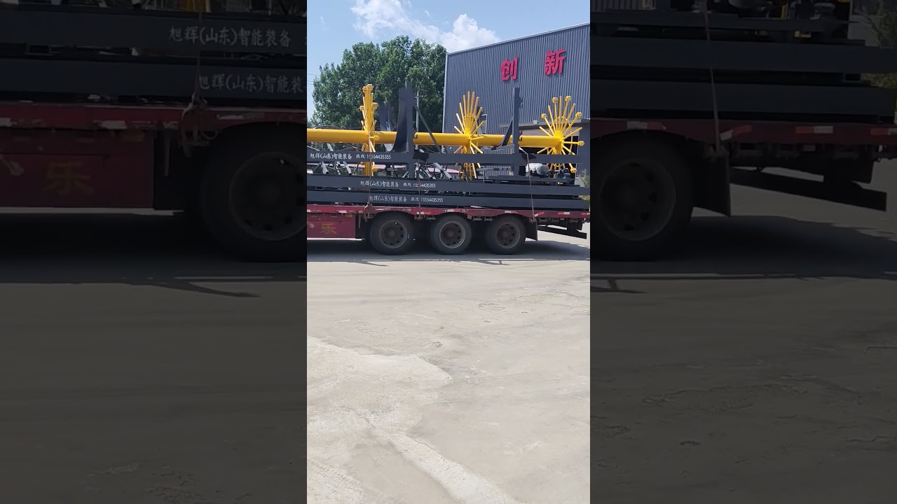 steel cage roll welding machine is ready to go, driving efficient infrastructure construction