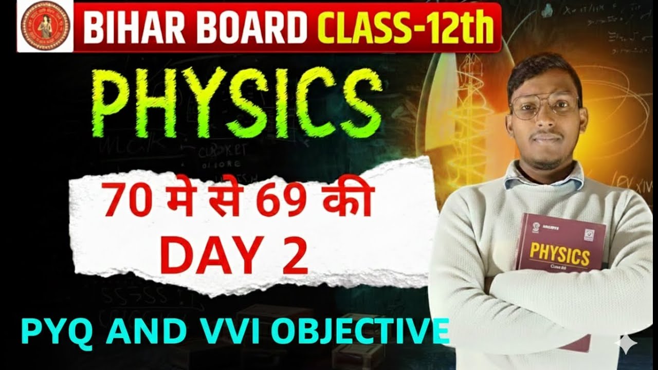 physics day 2 pyq and vvi objective