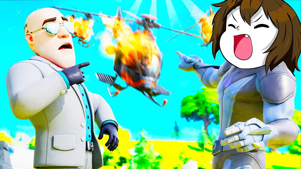 Wenn plötzlich 3 Helikopter in dein Gesicht fliegen... ☆ Fortnite Battle Royale