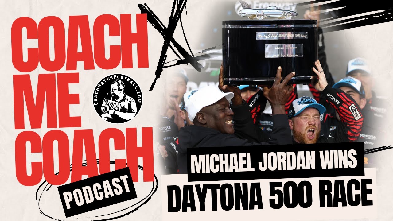 Michael Jordan WINS DAYTONA 500 and Sparks Controversy with Celebration