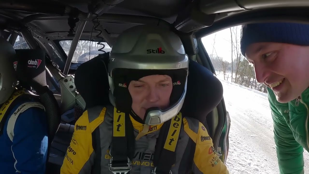 Notkus #259 Winter ralio Testai ir surašymas