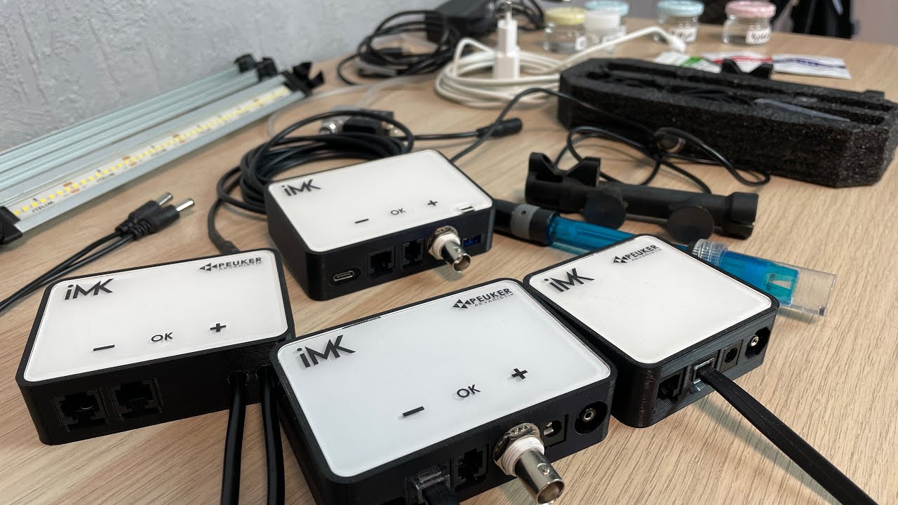 Chytré akvárium od IMK system - WIFI ovládání LED světel, PH kontrolér, CO2 ventil, teplota