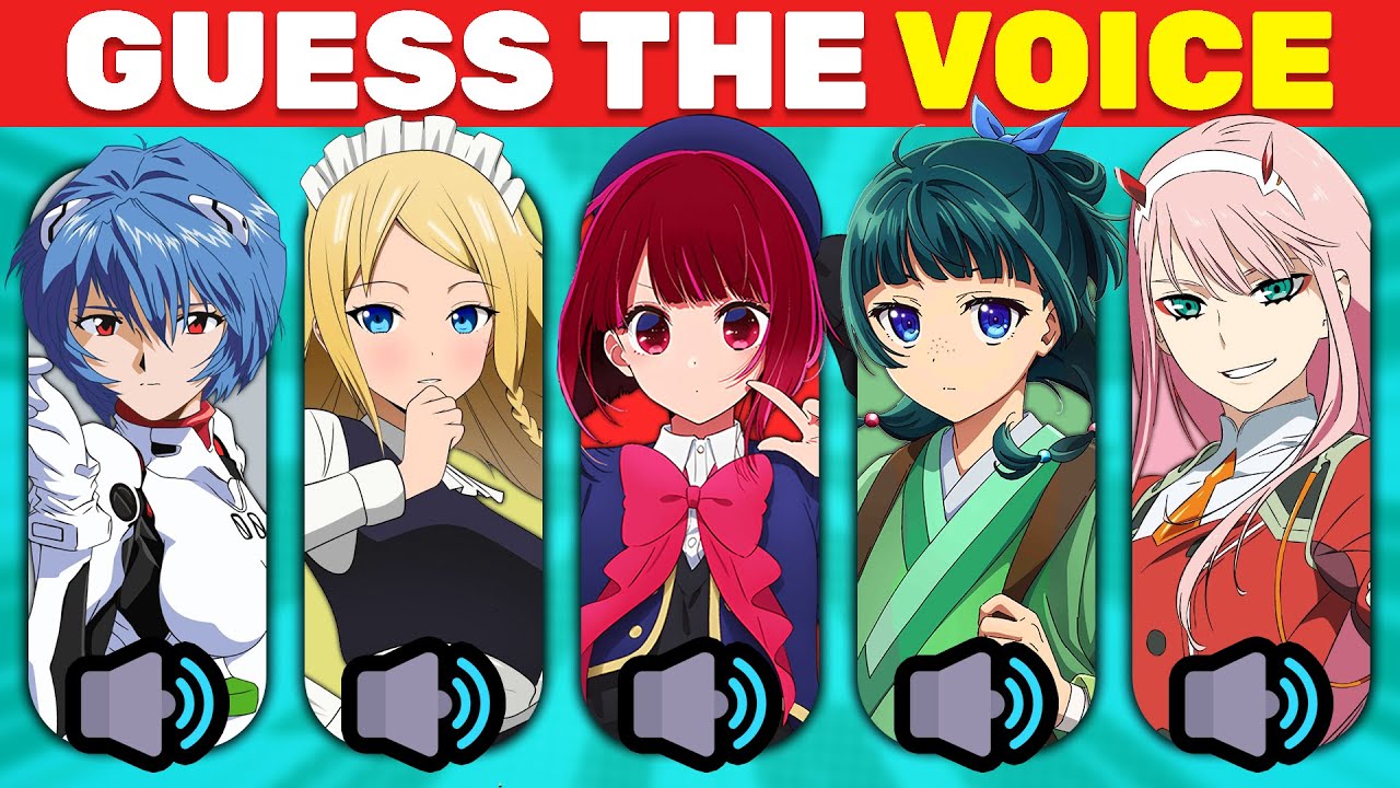 TRY TO GUESS THE ANIME CHARACTER VOICES 🗣️🔊 | ANIME VOICE QUIZ