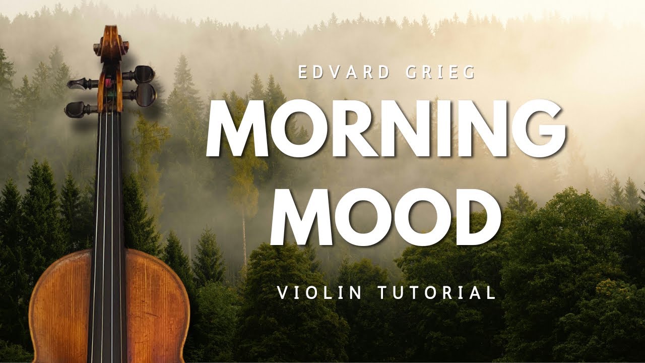 Morning Mood - Edvard Grieg (from Peer Gynt) | Violin Tab Tutorial + Backing Track 🎻
