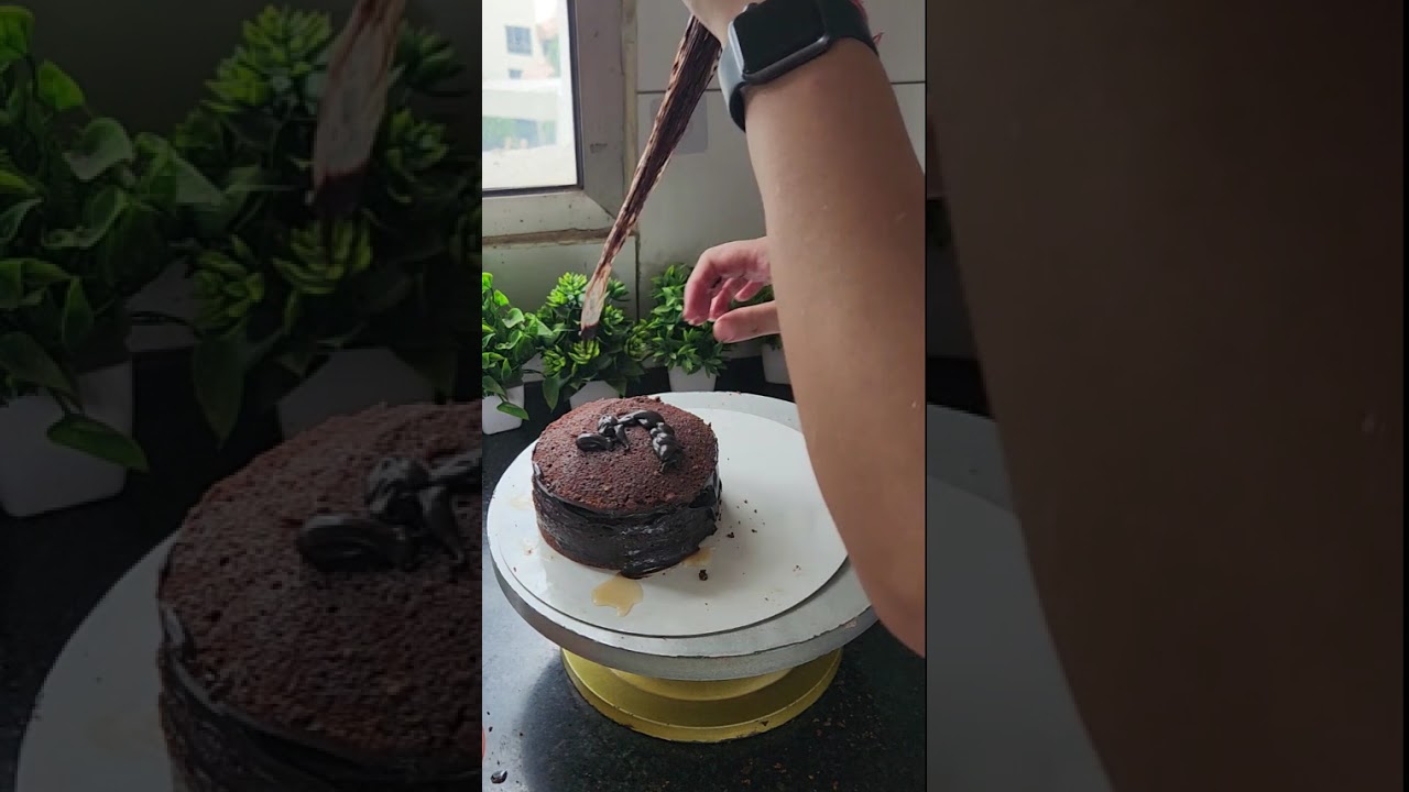 Two tier butterfly cake design