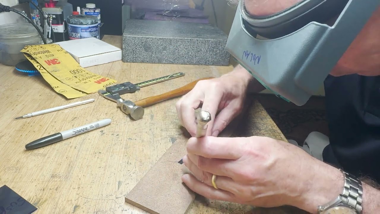 Making a suspension spring for a clock