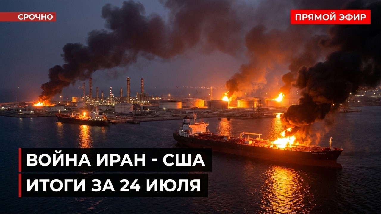 🔴 ВОЙНА ИРАН &mdash; США: ВСЕ СОБЫТИЯ В ПРЯМОМ ЭФИРЕ