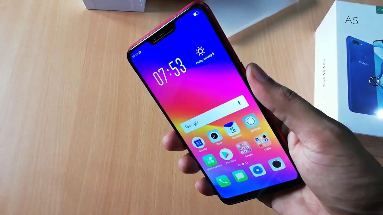 Oppo A5 Unboxing And Review