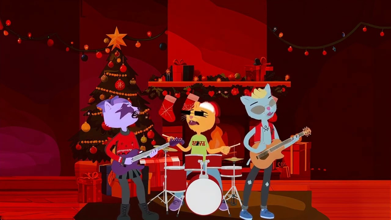 The Party Cats - Kids Dance Party: Christmas (Official Kids Album Visualizer)