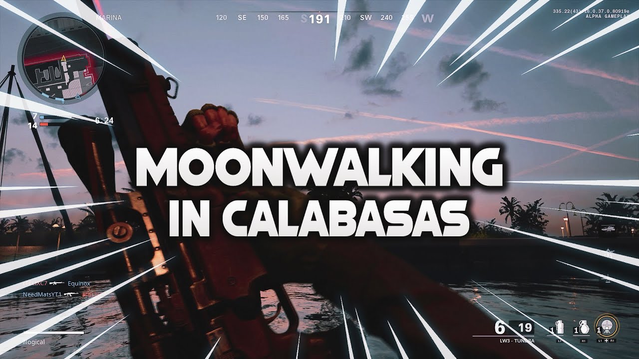 #FaZe5 Moonwalking in Calabasas - A Cold War Alpha Montage