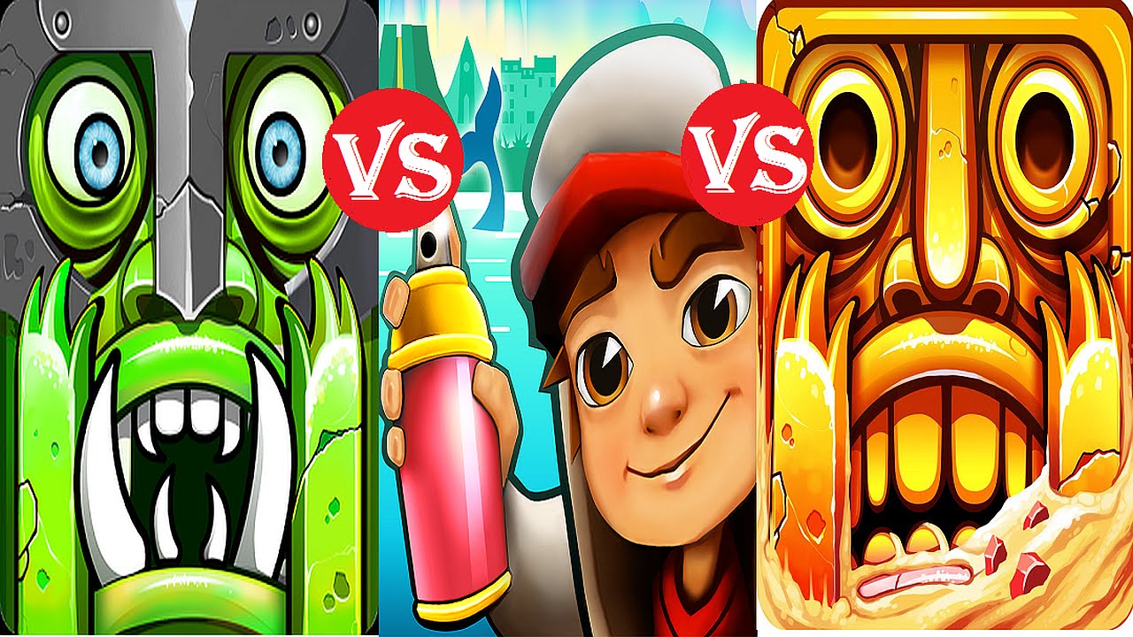 Devil Run VS Subway Surfers VS Temple Run 2 HD