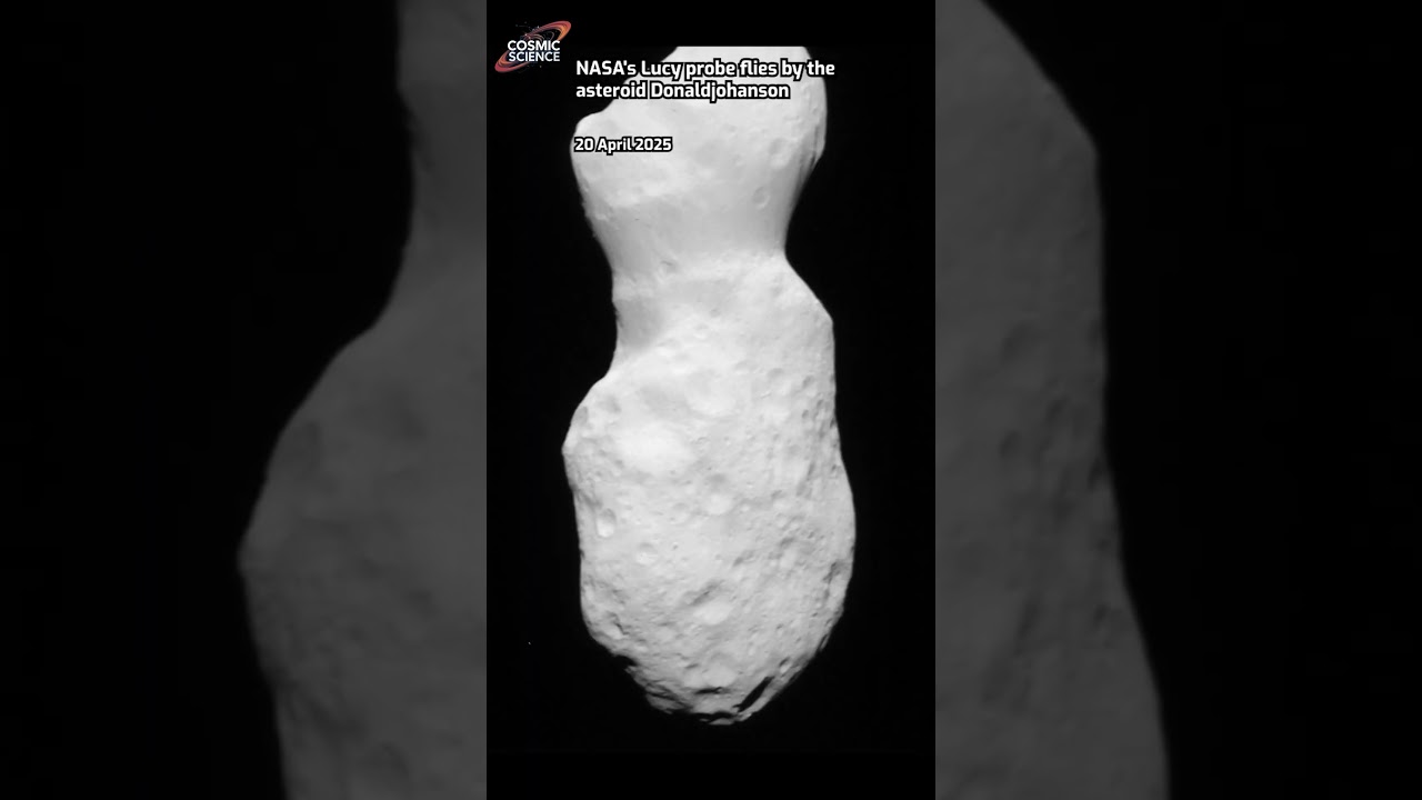 Lucy's Epic Flyby of Asteroid Donaldjohanson! 🚀 NASA's Jupiter Mission
