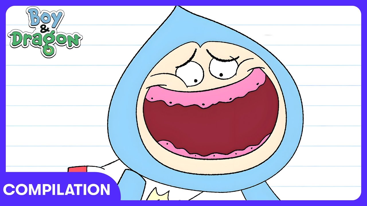 Boy & Dragon - Dal dentista con il drago | Cartoni per Bambini | WildBrain Comedy Club - Italiano