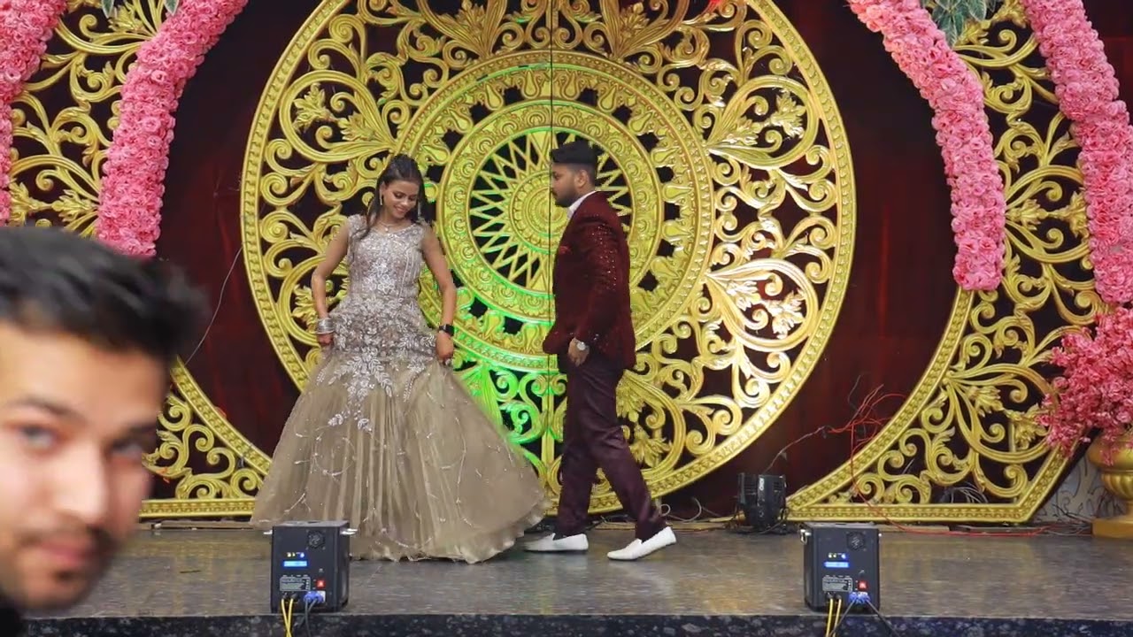 Bhaiya bhabhi ka reception .....