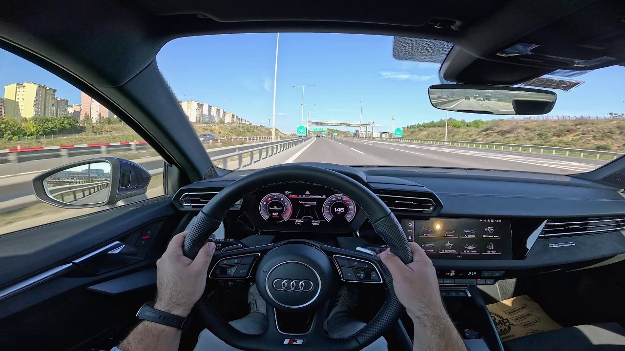 2024 Audi A3 Sedan (Facelift) 35 TFSI 150 PS S line POV Test Drive