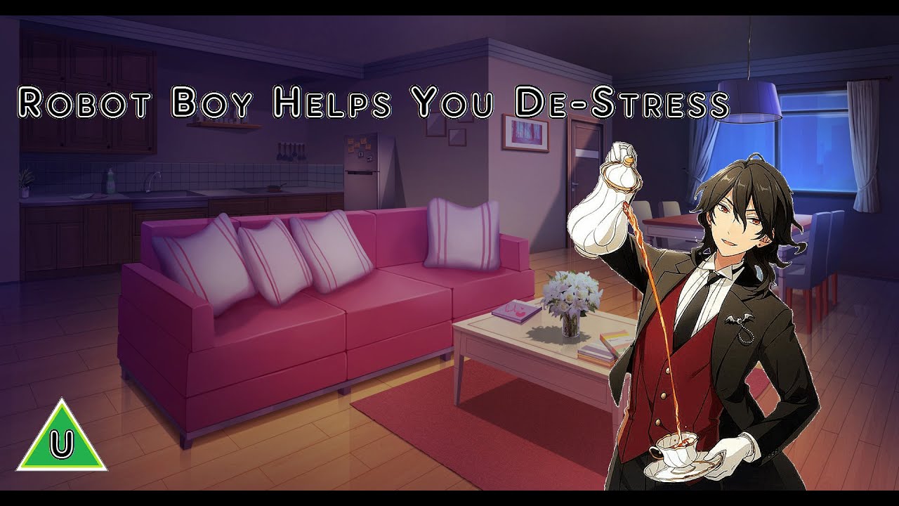 Robot Boy Helps You De-Stress [Robot] [Sci-Fi] [Cuddling] (M4M) | Audio Roleplay