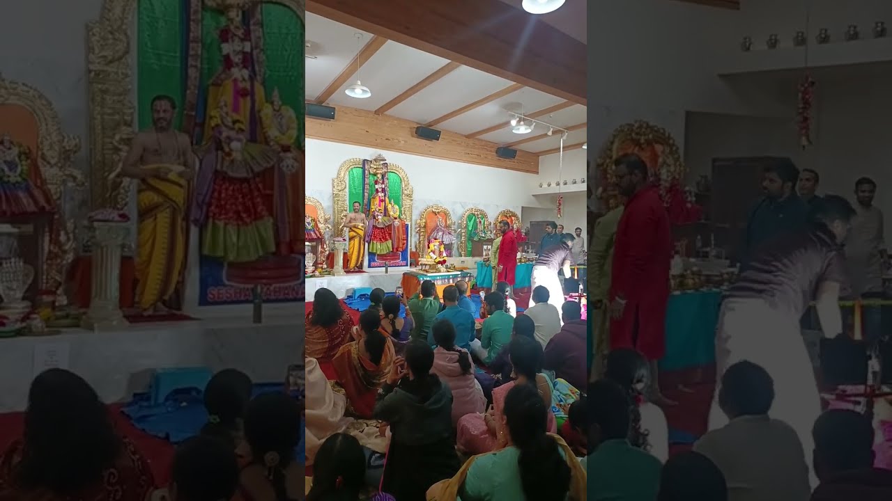 महाशिवरात्रि के अवसर पर अमेरिका के हिन्दू मन्दिर का अदभुत दृश्य पार्ट 2