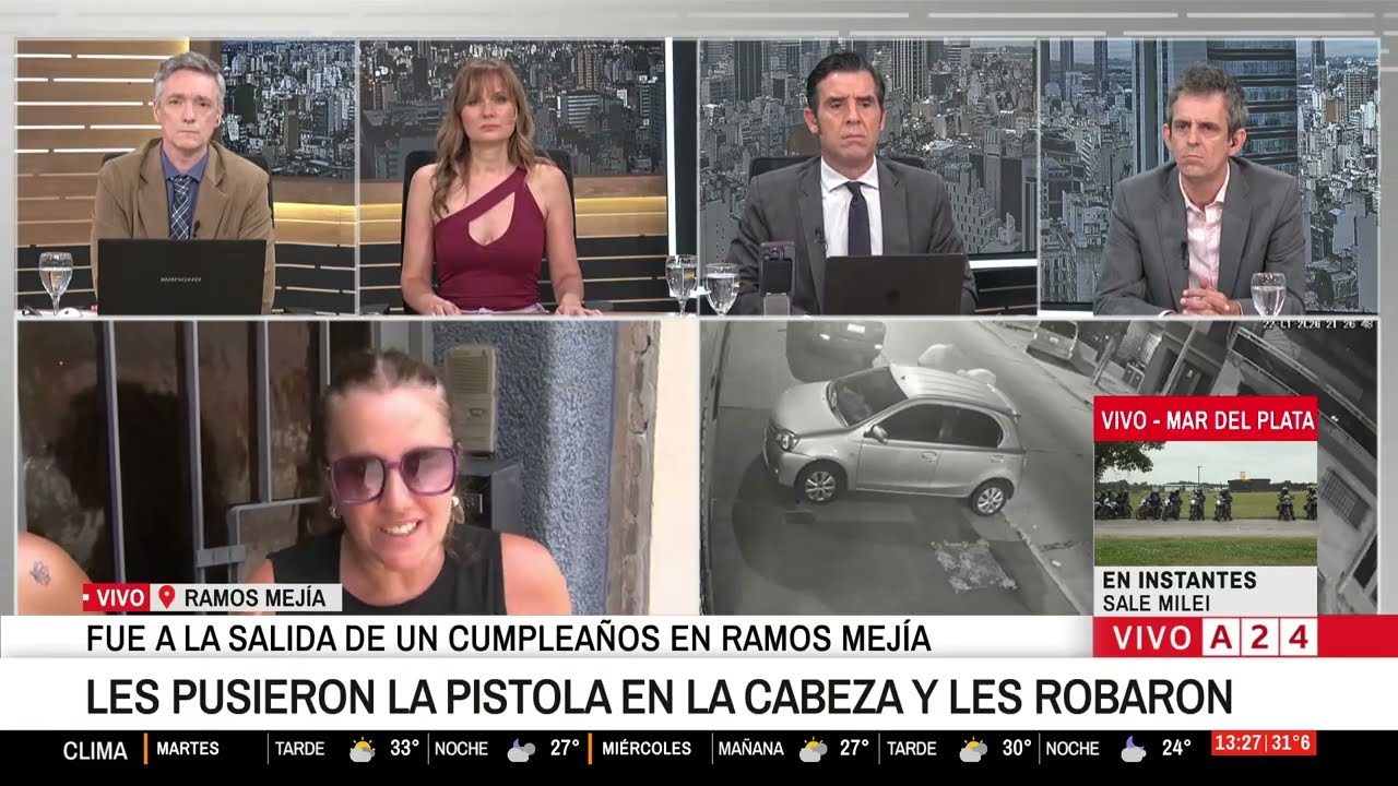 🚔 Le pusieron la pistola en la cabeza y les robaron: inseguridad en Ramos Mejía