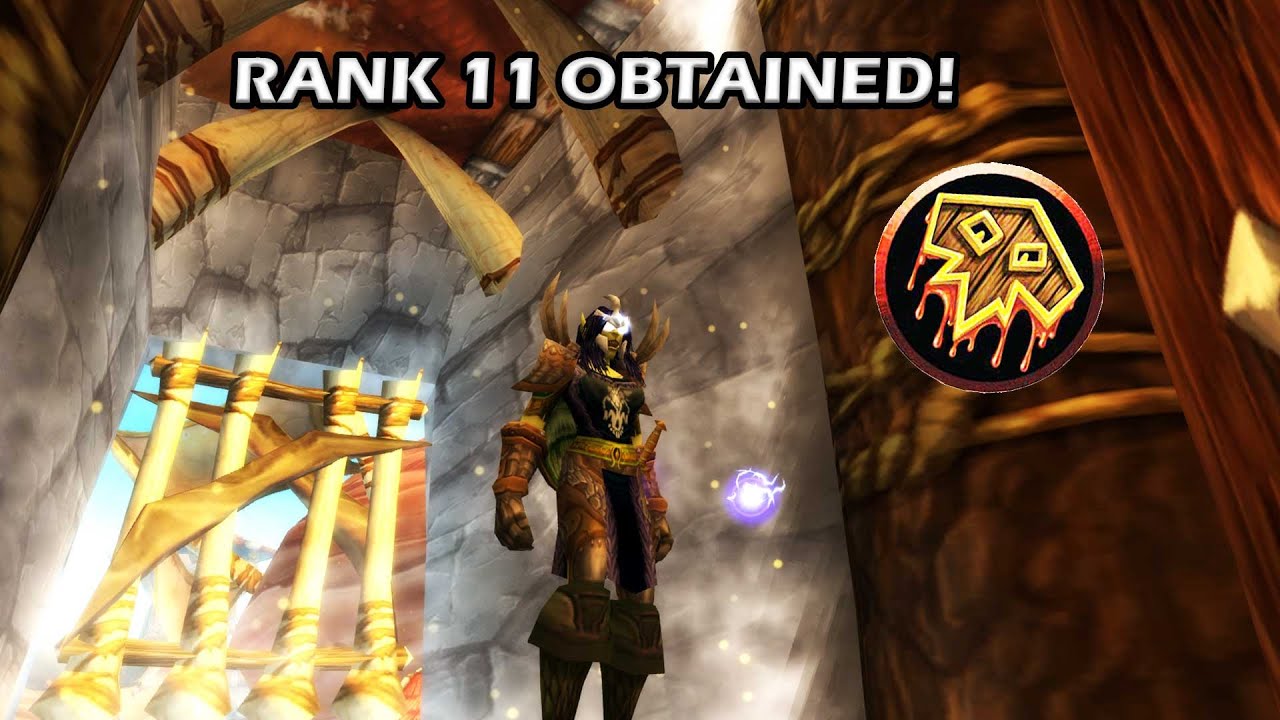 Rank 11! Grind Complete! |⚡Elemental Shaman PVP | WoW Classic Era